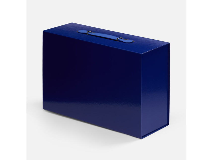 Коробка складная Holdfold, L, синяя