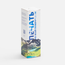 Коробка с полноцветной печатью для термоса Plain 500