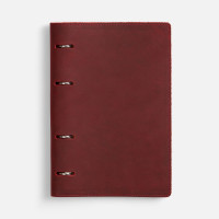 Ежедневник inStream, недатированный, красный