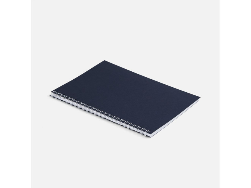 Блокнот Salvador в клетку, темно-синий