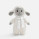 Мягкая игрушка Beastie Toys, овечка с белым шарфом