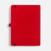 Ежедневник Peel Flex, недатированный, красный