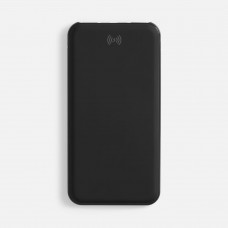 Аккумулятор с беспроводной зарядкой All Day Wireless, 10 000 мАч, черный