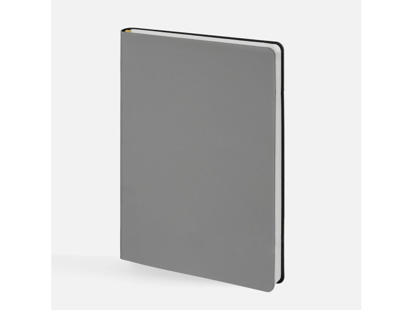 Ежедневник Flex Shall New, недатированный, темно-серый