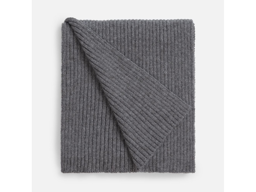 Шарф Laconi, темно-серый меланж