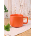 Чашка Jumbo в коробке матовая, оранжевая