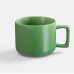 Чашка Jumbo в коробке матовая, зеленая