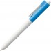 Ручка шариковая Hint Special, белая с голубым