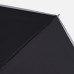 Зонт наоборот складной Futurum со светоотражающим кантом, черный