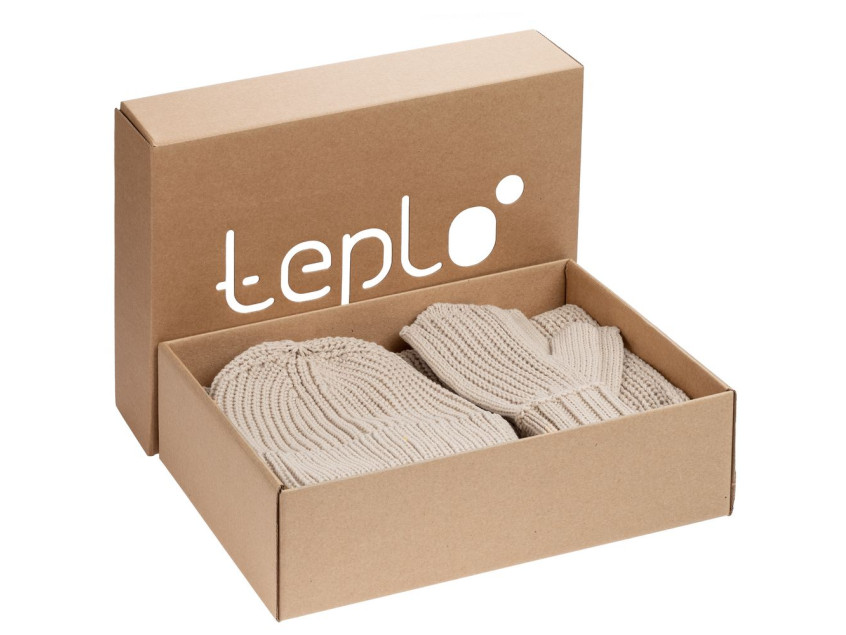 Набор Nordkyn Full Set с шарфом, бежевый