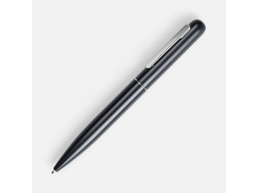 Ручка шариковая Scribo, матовая черная