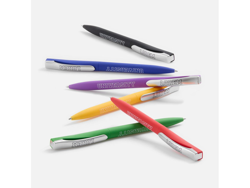 Ручка шариковая Pin Soft Touch на заказ
