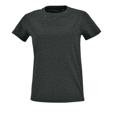 Футболка женская Imperial Fit Women, черный меланж Футболка женская Imperial Fit Women, черный меланж