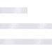 Лента сатиновая Satin 10 М, белая, 90 см
