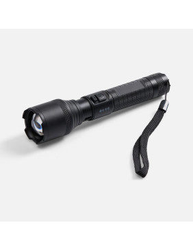 Фонарь аккумуляторный с фокусировкой луча FarSee, черный