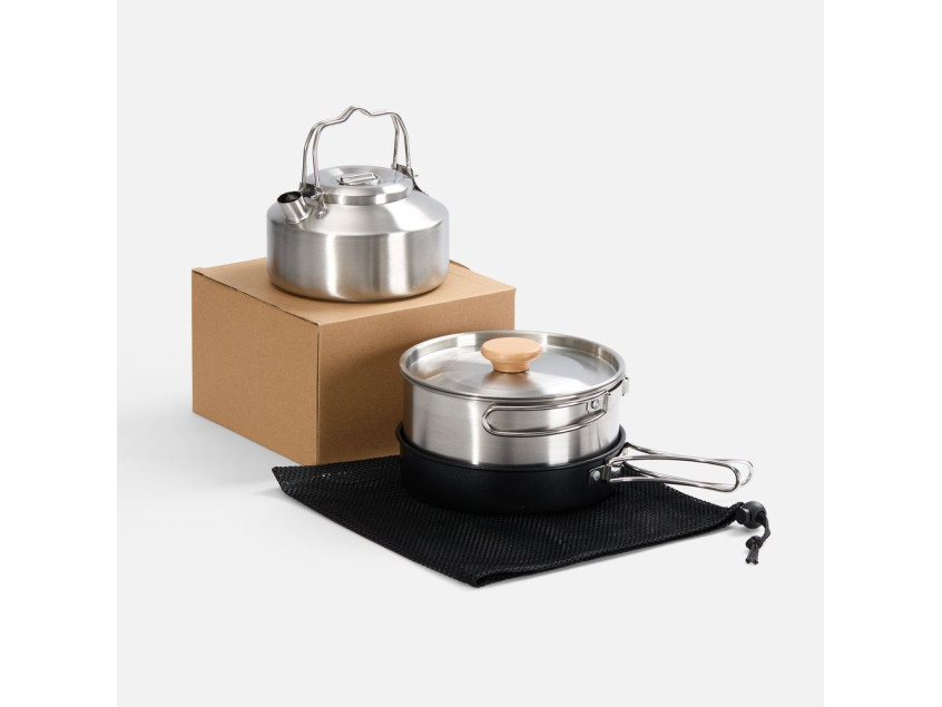 Набор туристической посуды Stackado