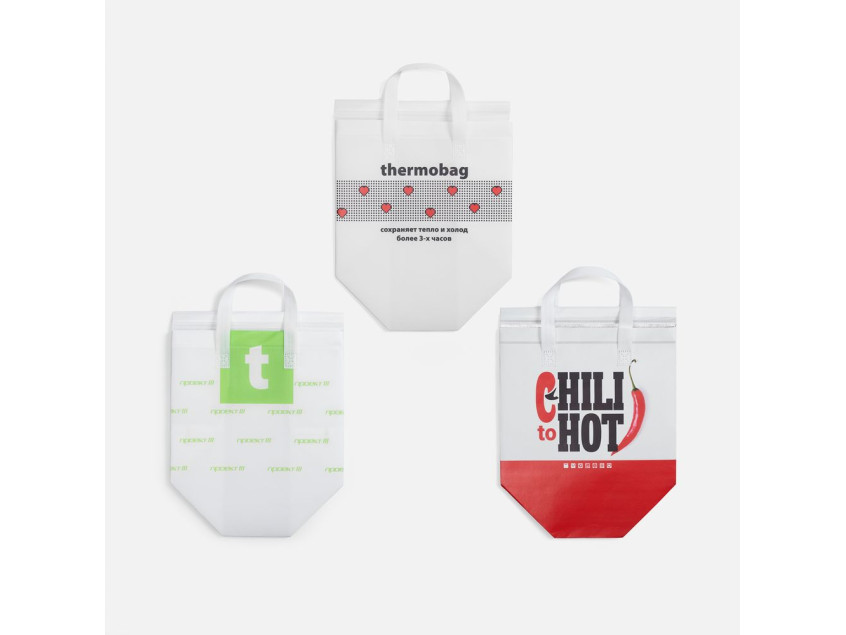 Термосумка «Термобэг» с печатью на заказ, L