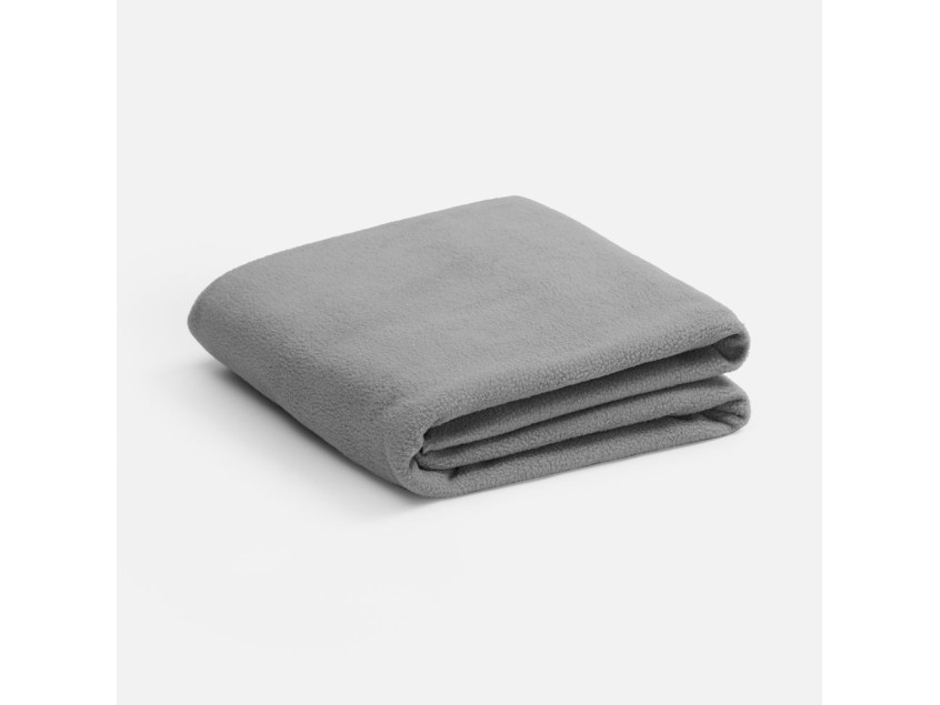 Флисовый плед Warm&Peace XL, серый