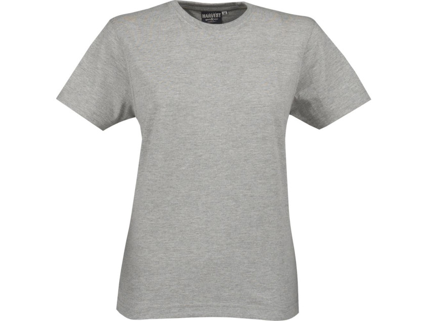 Футболка женская Ladies American T, серый меланж