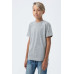 Футболка детская REGENT FIT KIDS, серый меланж