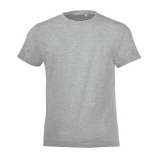 Футболка детская REGENT FIT KIDS, серый меланж