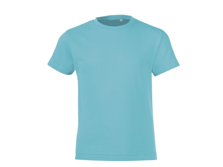 Футболка детская Regent Fit Kids, бирюзовая