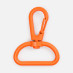 Застежка-карабин Snap Hook, L, оранжевый неон