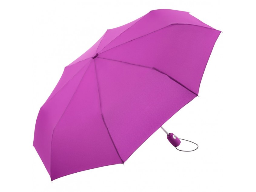 Зонт складной AOC, ярко-розовый