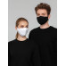 Маска для лица, черная