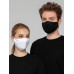 Маска для лица, черная