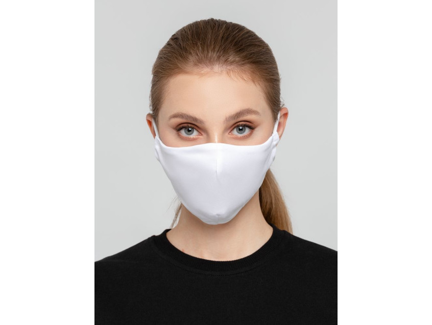 Маска для лица, белая