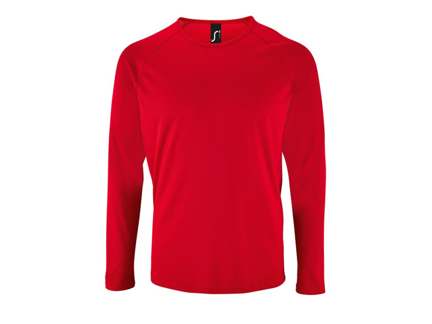Футболка с длинным рукавом Sporty LSL Men, красная