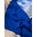 Флисовый плед Warm&Peace, ярко-синий