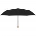 Зонт складной Nature Mini, черный