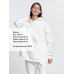 Худи Kulonga Oversize, молочно-белое