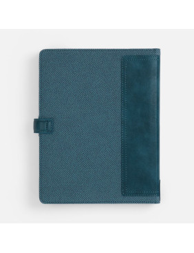 Ежедневник-органайзер Twill, недатированный, синий