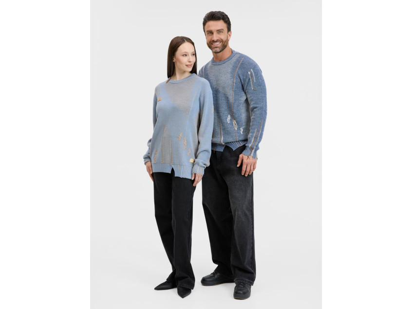 Джемпер Denim на заказ, полушерсть