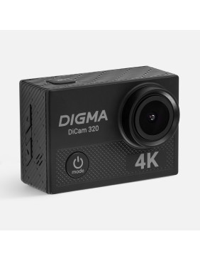 Экшн-камера Digma DiCam 320, черная