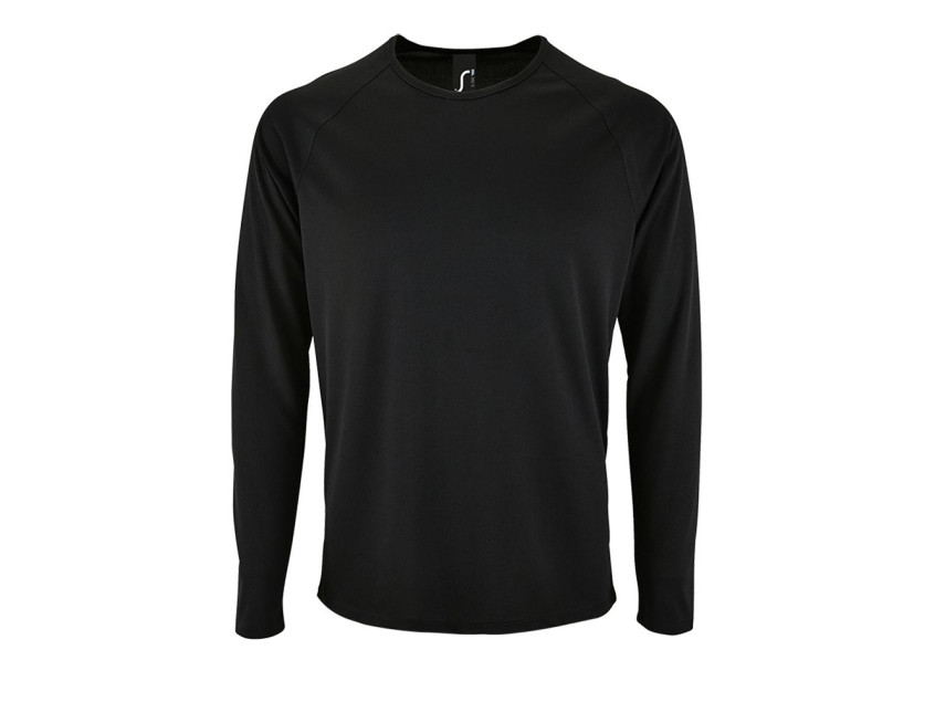 Футболка с длинным рукавом Sporty LSL Men, черная