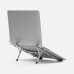 Подставка для ноутбука и планшета Scaffold Compact, серебристый металлик