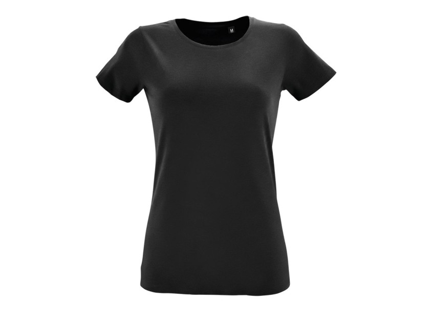 Футболка женская REGENT FIT WOMEN, черная