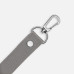 Застежка-карабин Snap hook, M, серебристая (хром)