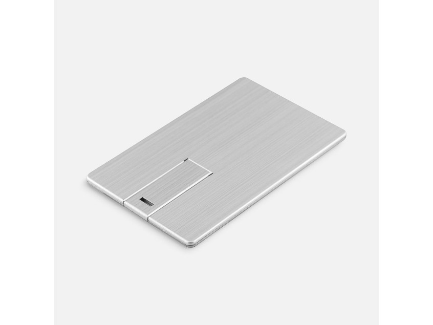 Флешка Platinum Card, 32 Гб, серебристая