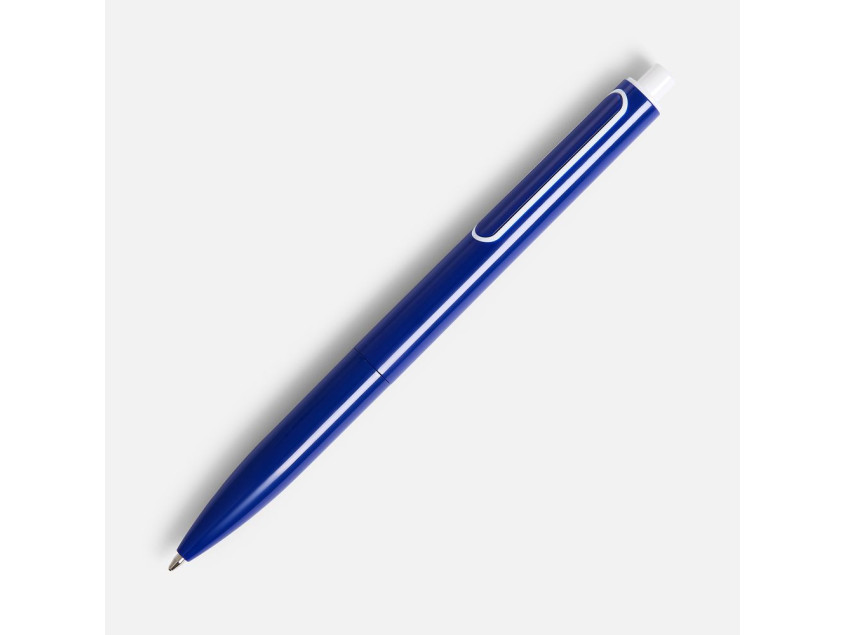 Ручка шариковая Outliner, синяя с белым