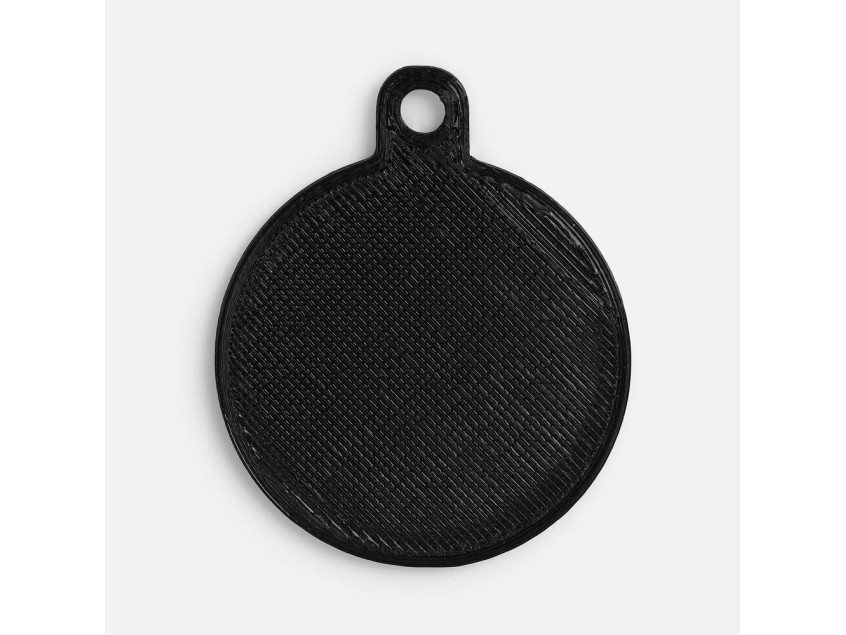 Подвеска Round, 3D-печать, черная
