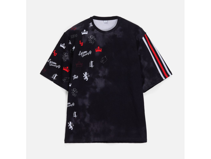 Футболка оверсайз Originelli Terry с полной запечаткой на заказ