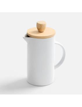 Френч-пресс Ceramero, белый