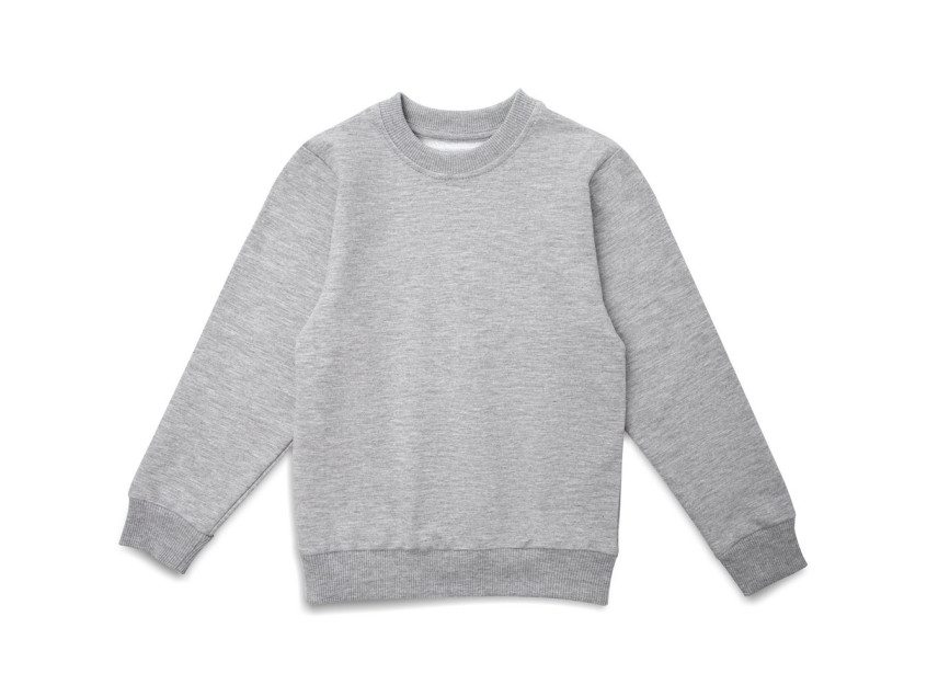 Свитшот детский Toima Kids, серый меланж