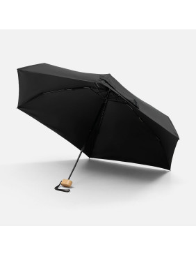 Зонт складной RainCase в чехле-сумке, черный