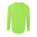 Футболка с длинным рукавом SPORTY LSL MEN, неоново-зеленая